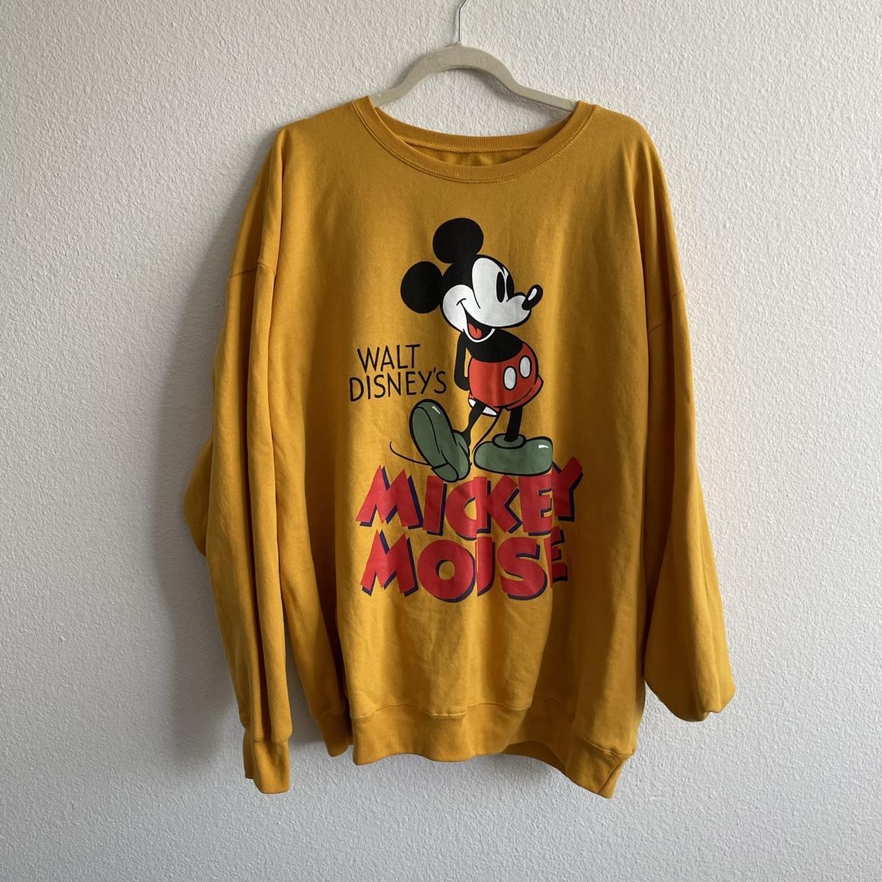 Mustard mickey 2024 mouse jumper