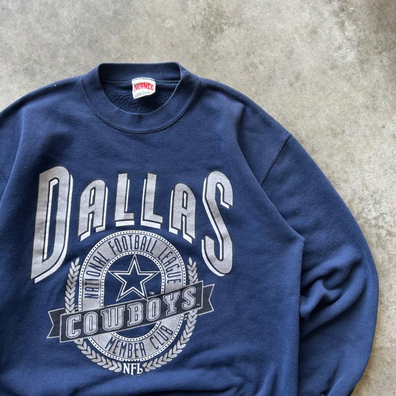 Vintage NFL Dallas Cowboys Sweatshirt Size Large Made in USA