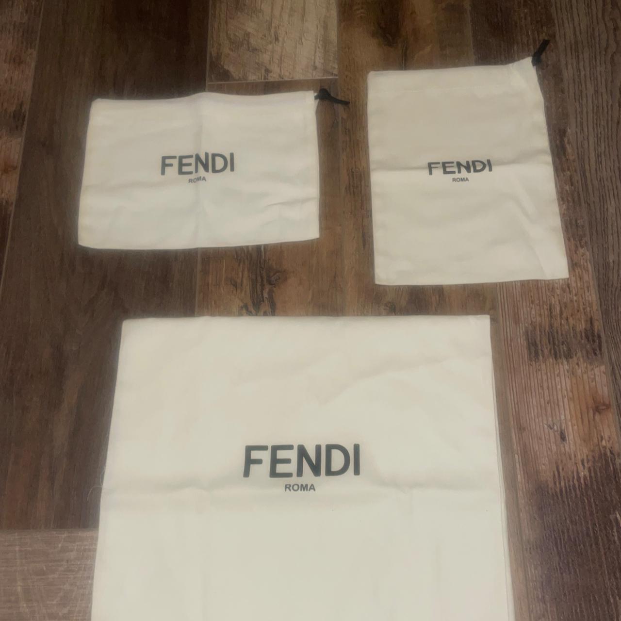 FENDI Dust Bag 3 Size Bundle Fendi bag Fendi... - Depop