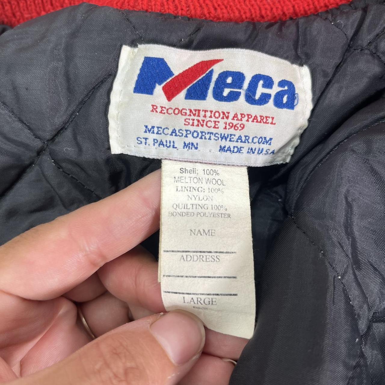 Preloved Women's Varsity Jacket - Black/Multi - L… - image 6