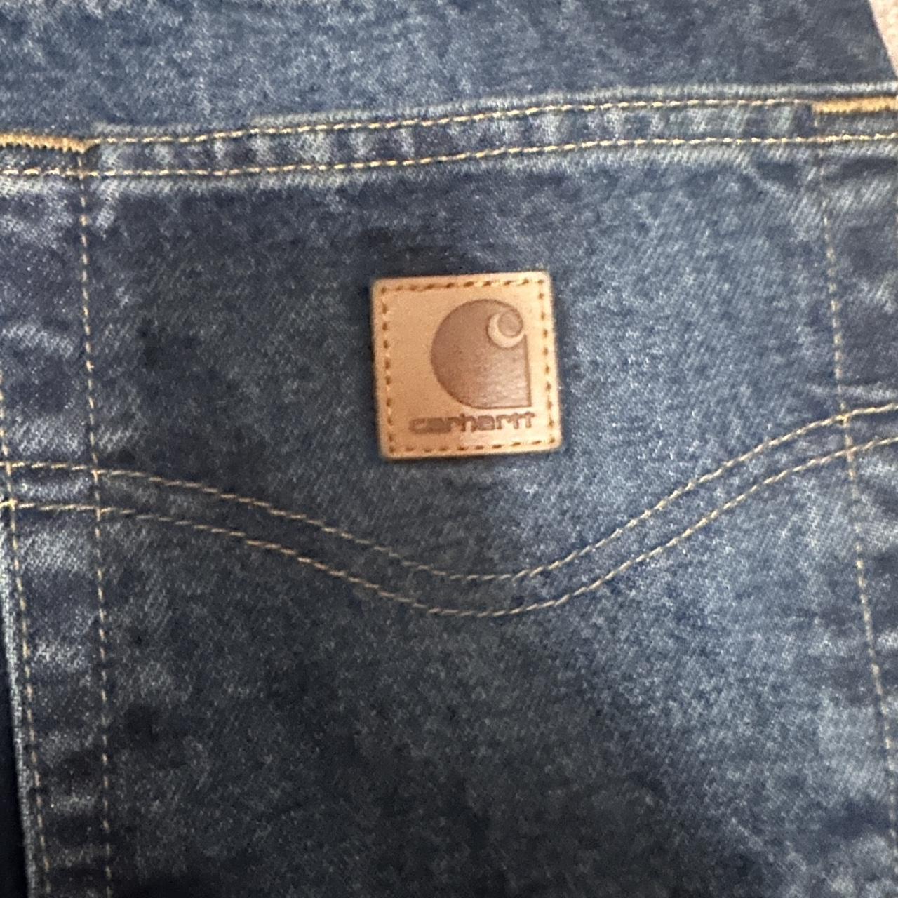 NWT Carhartt jeans kind of baggy 38 x 32... - Depop