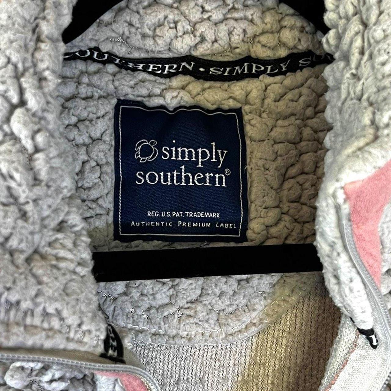 Simply southern sherpa jacket hotsell with hood