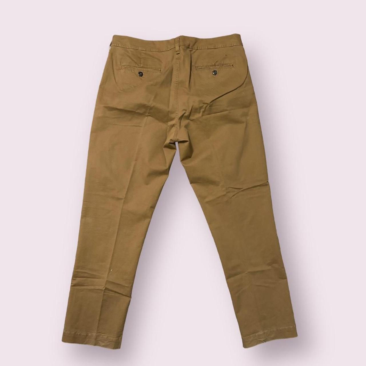 Aeropostale Men's Khaki Trousers Depop