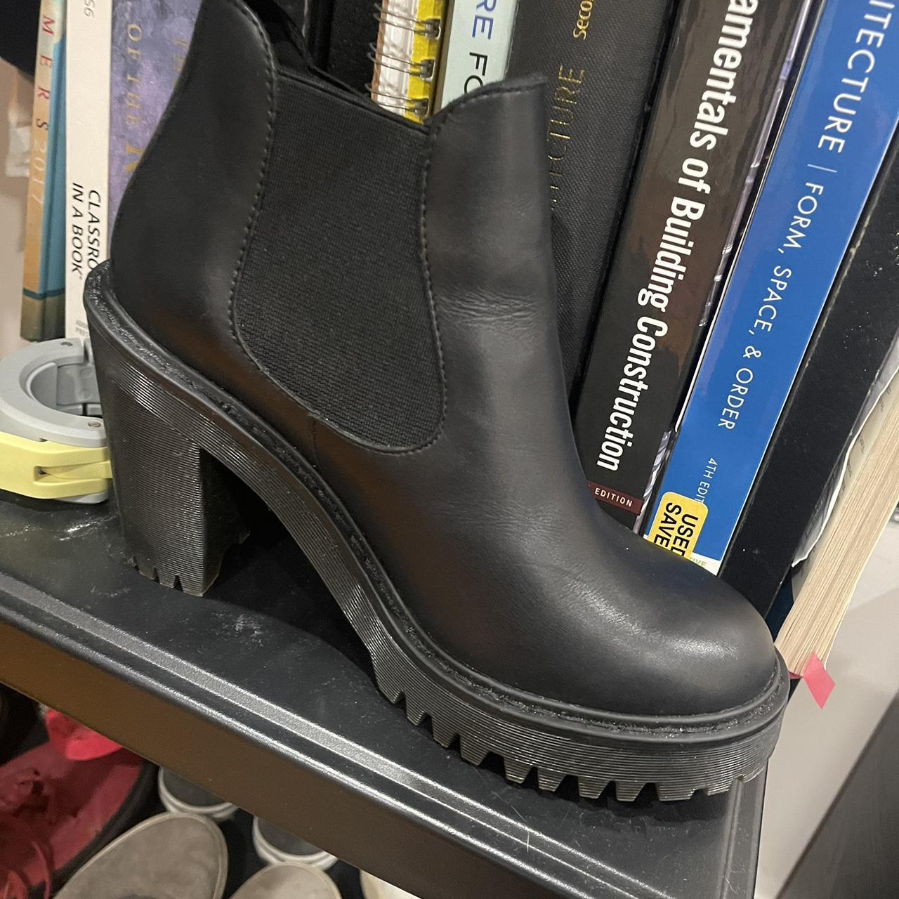 escarpin gros talon