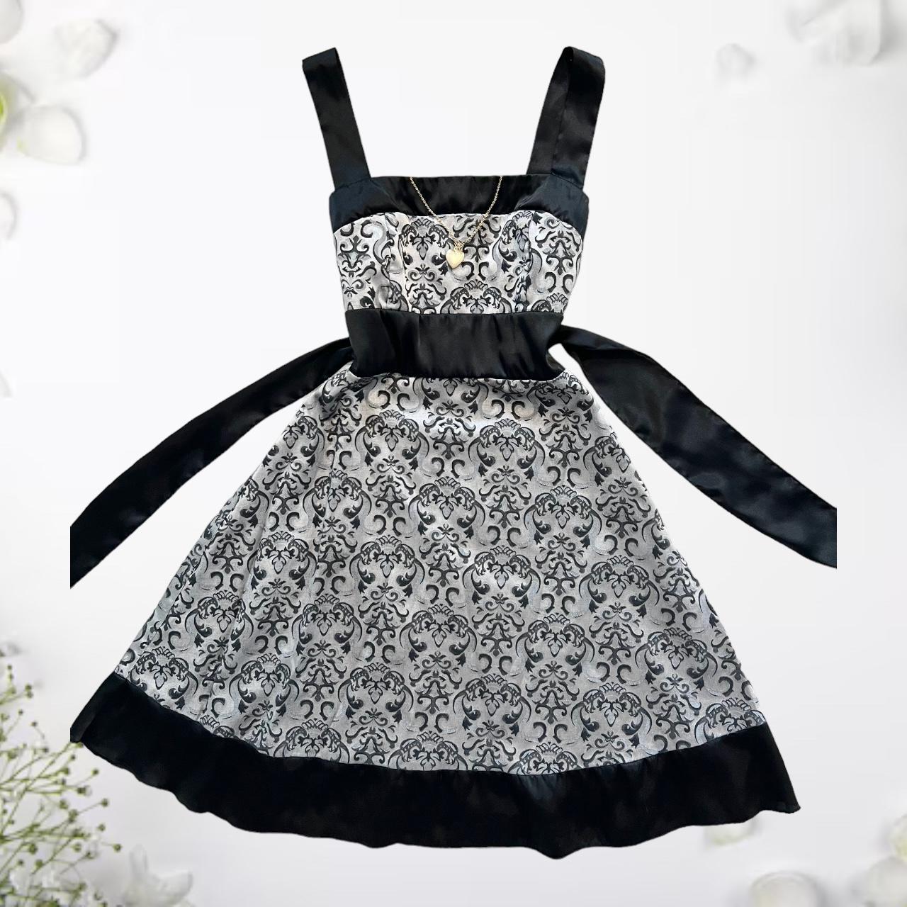 Emo Flower Girl Dress