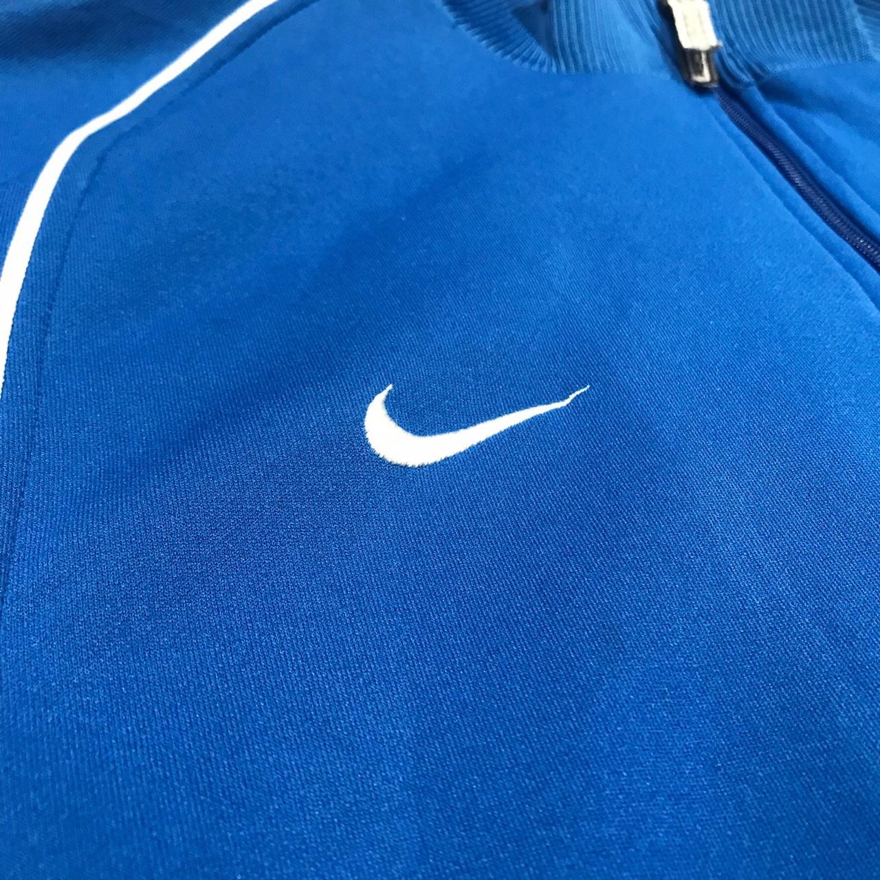 Mens Nike 2000’s Blue Track Top In great condition... - Depop