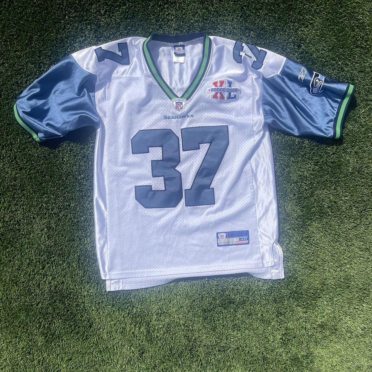 Shaun Alexander 2006 Super Bowl XL Jersey, used but - Depop