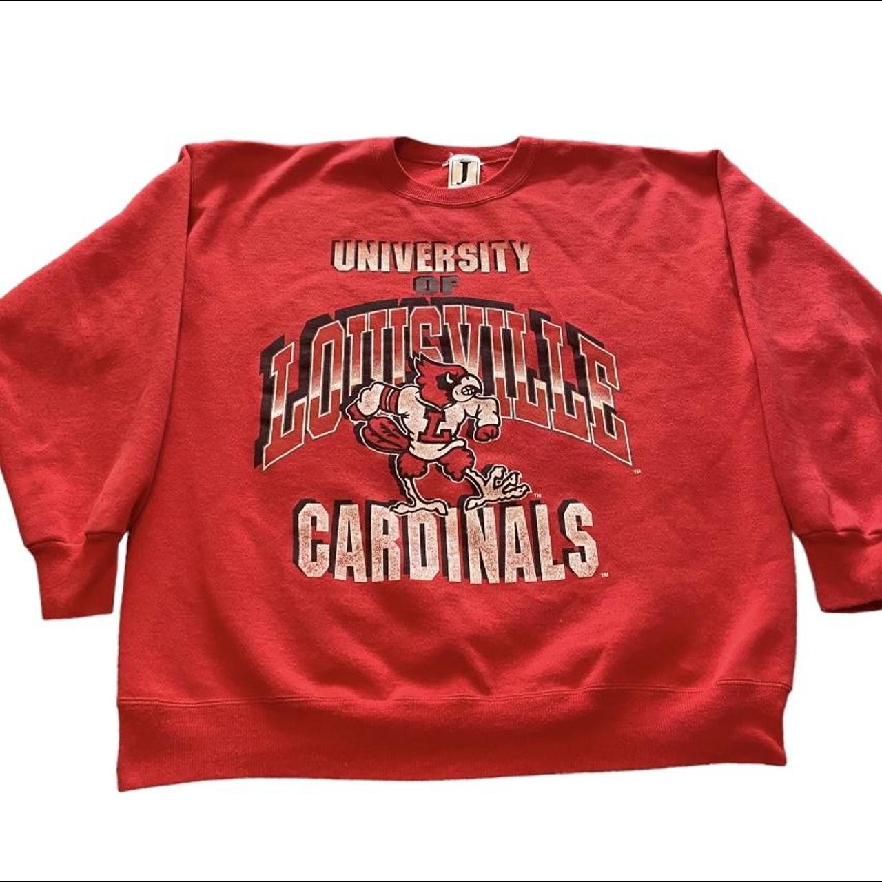 Vintage Louisville Cardinals sweater No original tag - Depop