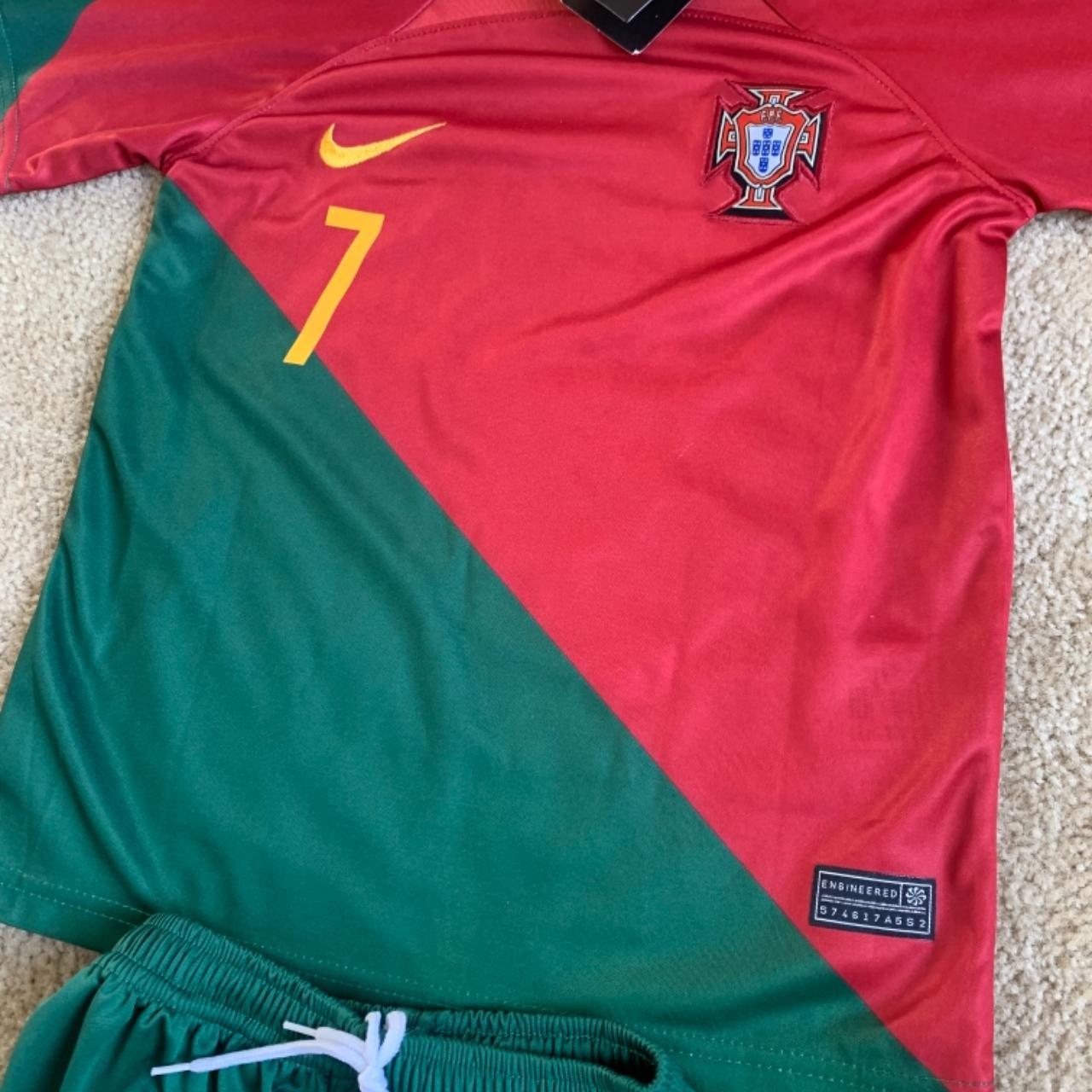 Portugal Nike Sphere Dry 2006-07 Ronaldo jersey. - Depop