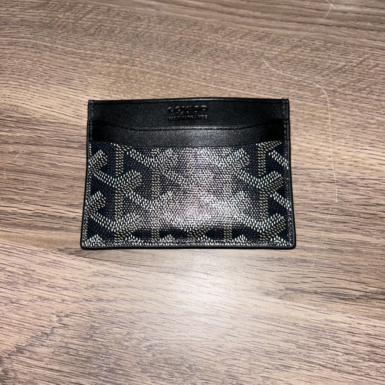 goyard wallet black