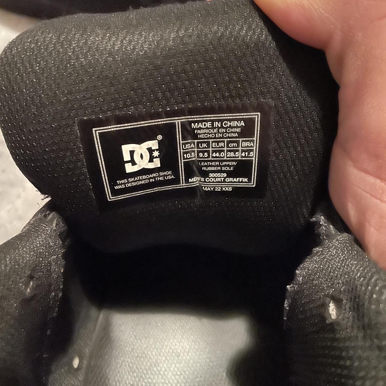 dc shoes size 10.5 comes with white laces as well as... Depop