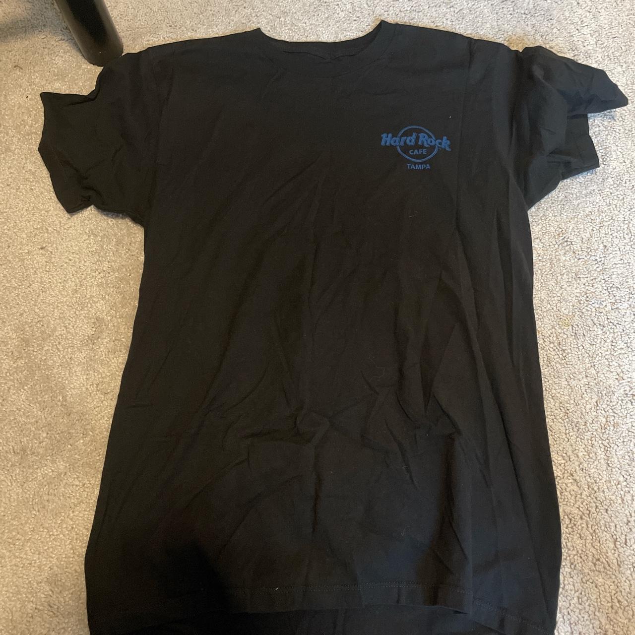 Hard Rock Cafe Men's Black T-shirt | Depop