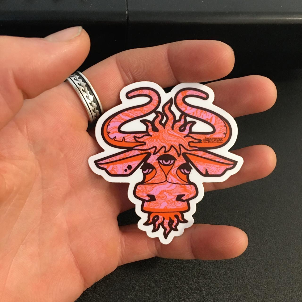 The DapperYak sticker! Dm for deals on sticker bundles! Depop