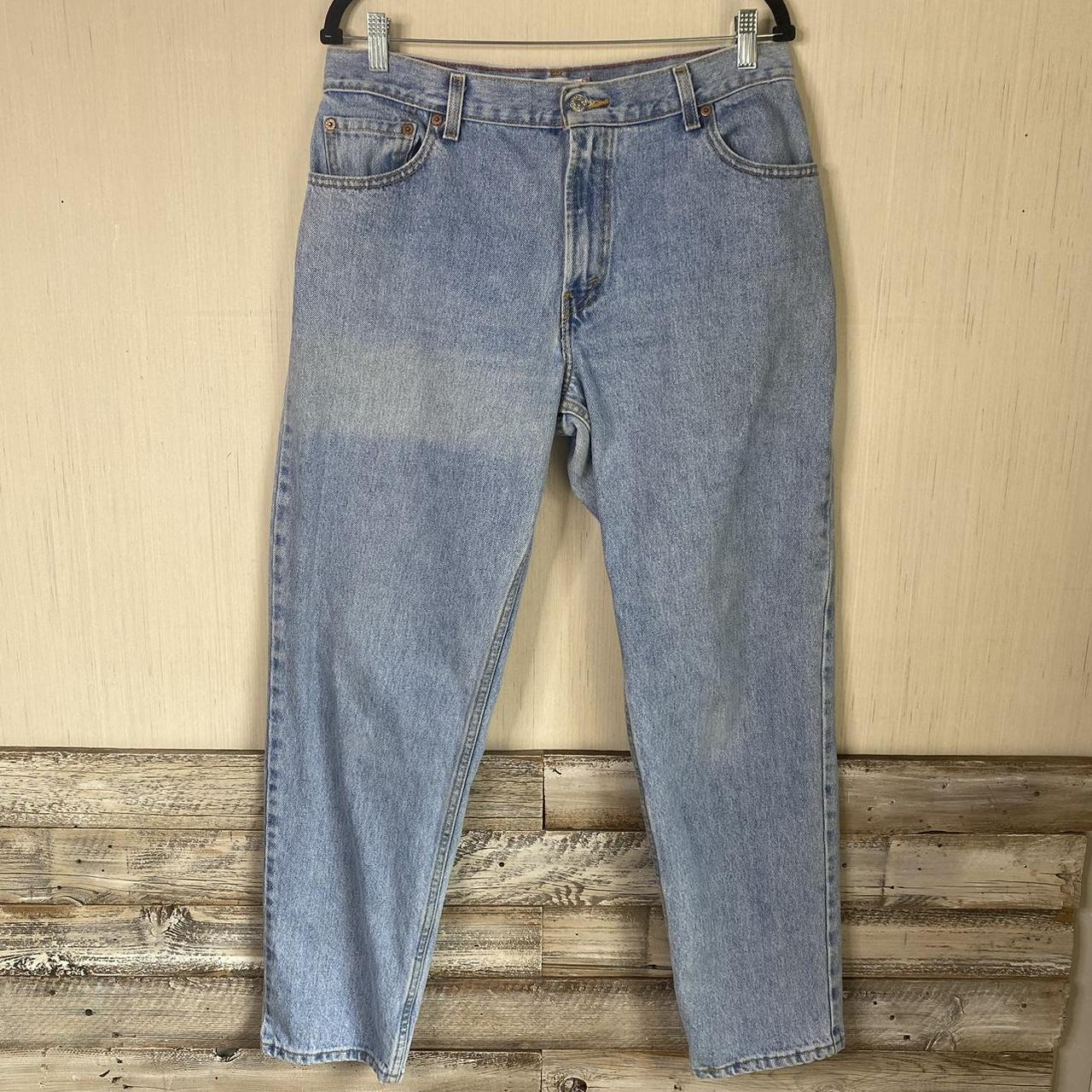 VINTAGE LEVI’s 550 High Waist Tapered Leg Classic... - Depop