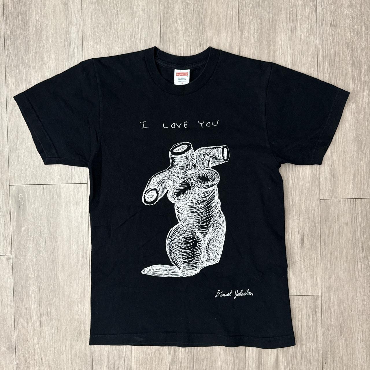 トップス supreme Daniel Johnston Love Tee Supreme Daniel Johnston , I Love You - Size small | eBay