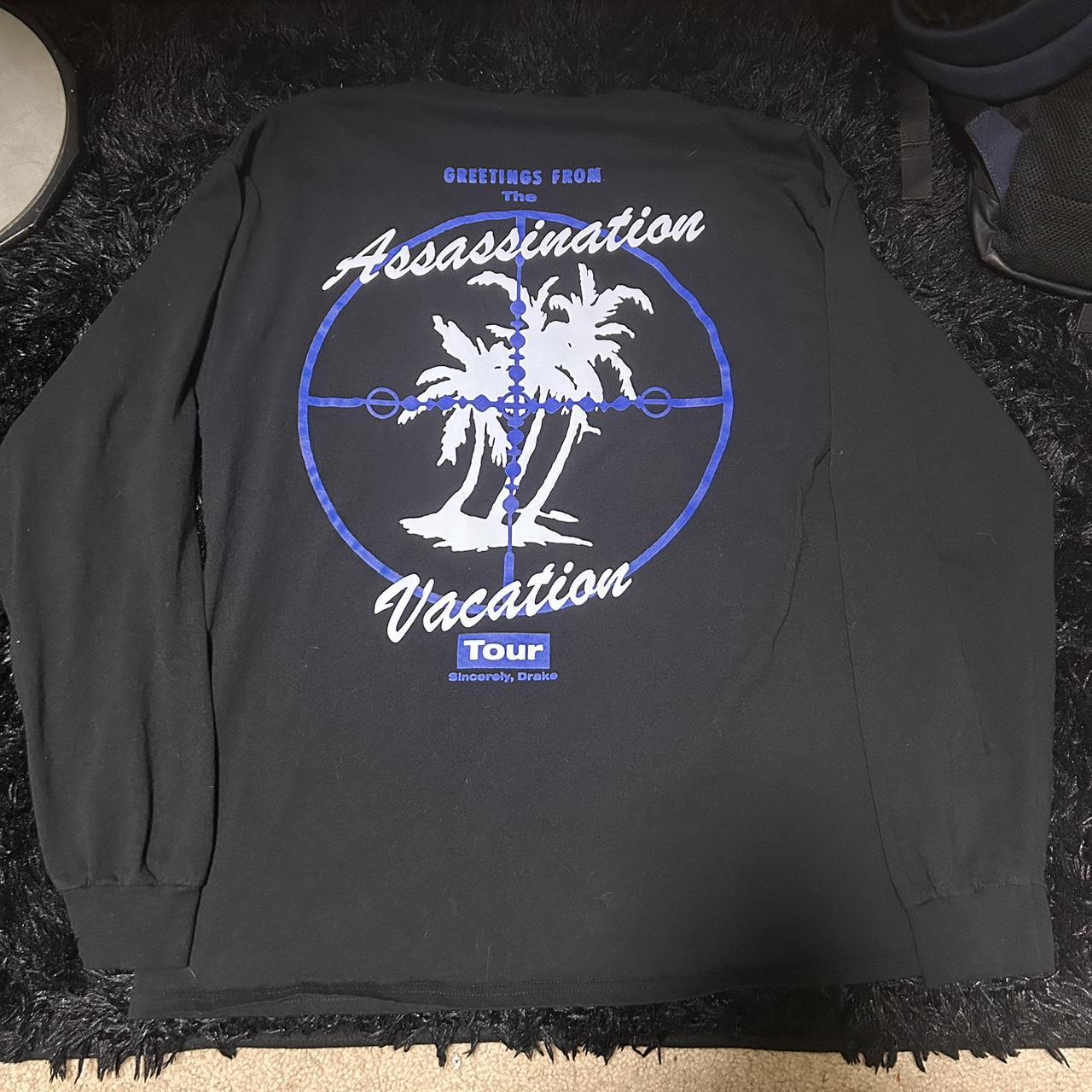 drake assassination vacation t shirt