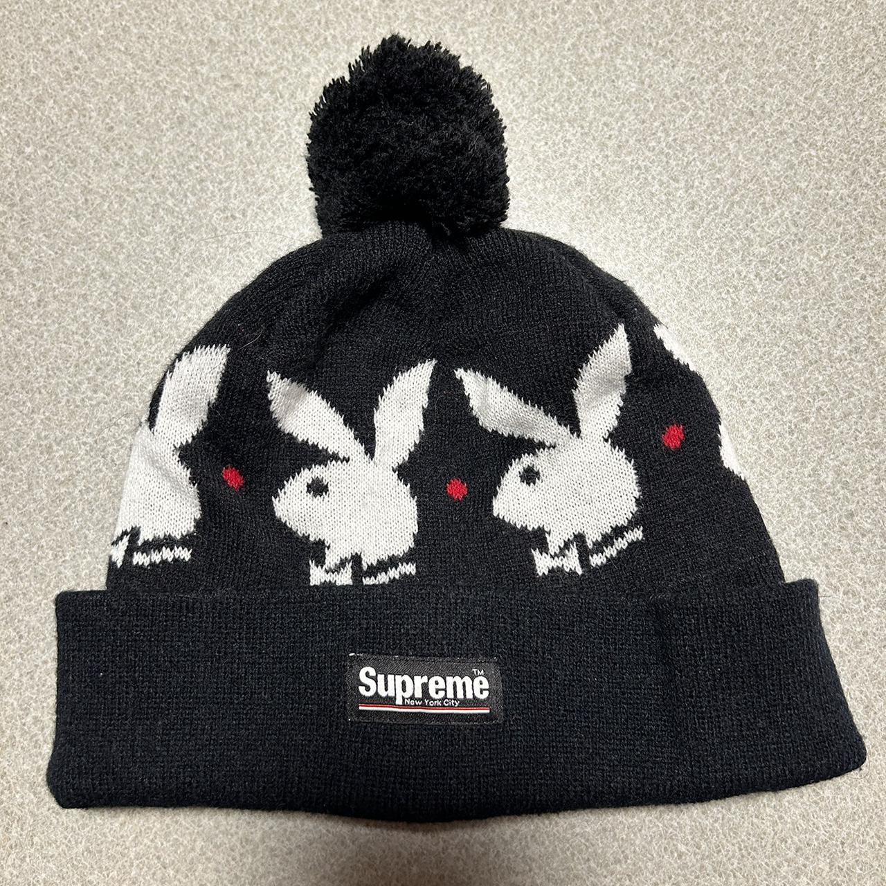 Supreme Playboy Beanie, Pre-owned, barley used, Item...