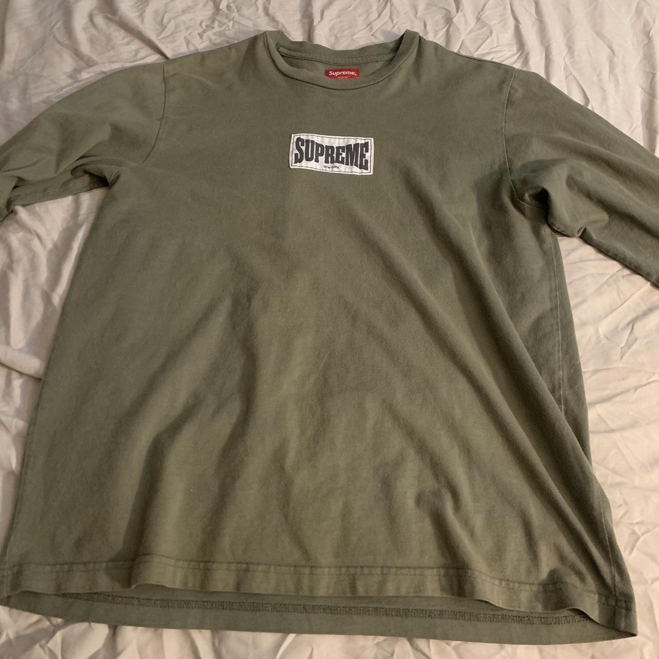 Green supreme long sleeve hotsell