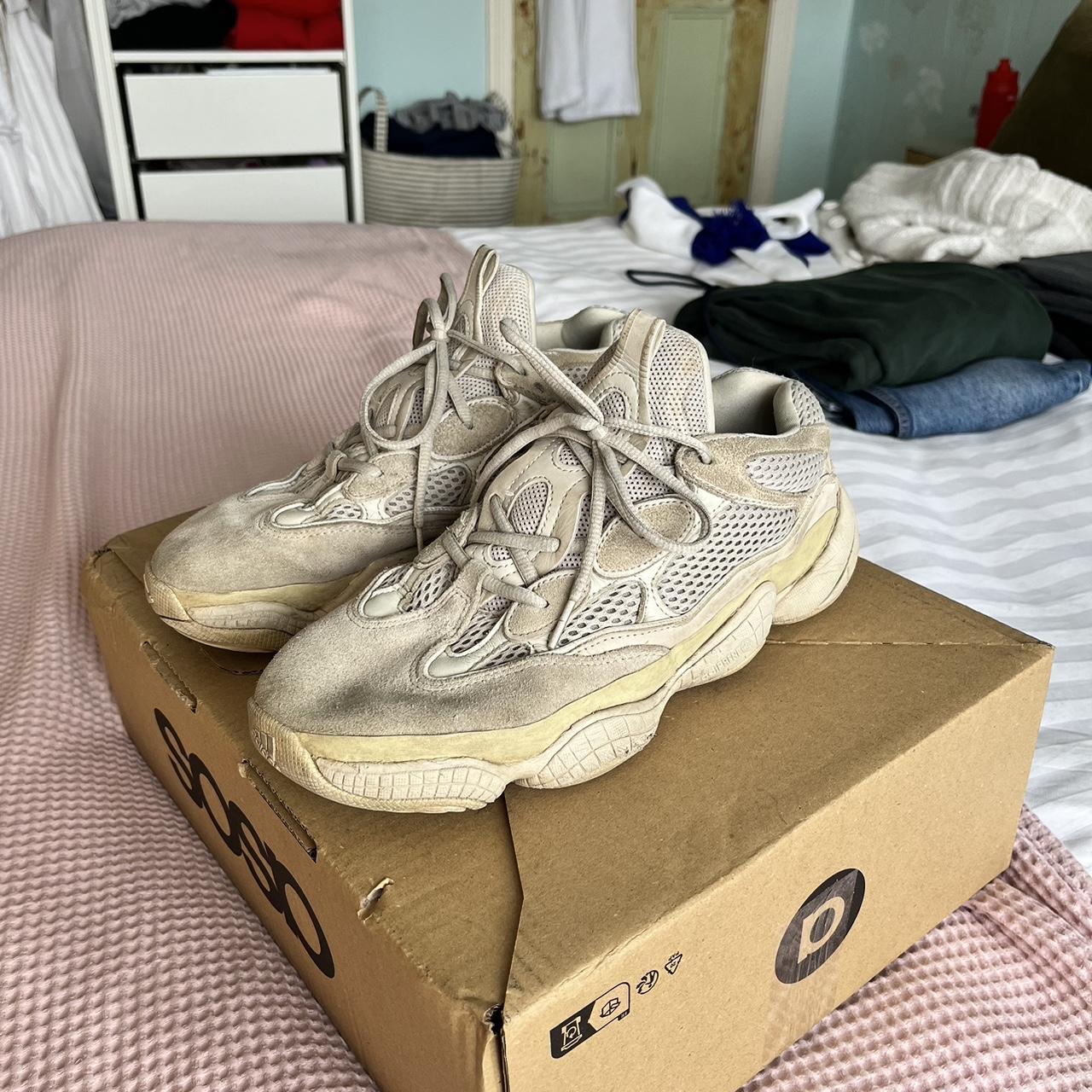 tan yeezy 500