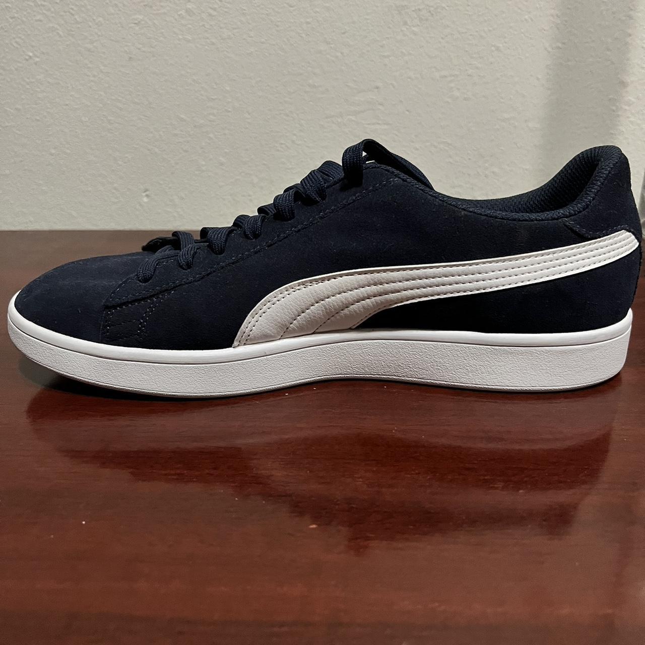 Puma Navy blue men shoes size 10.5 - Depop