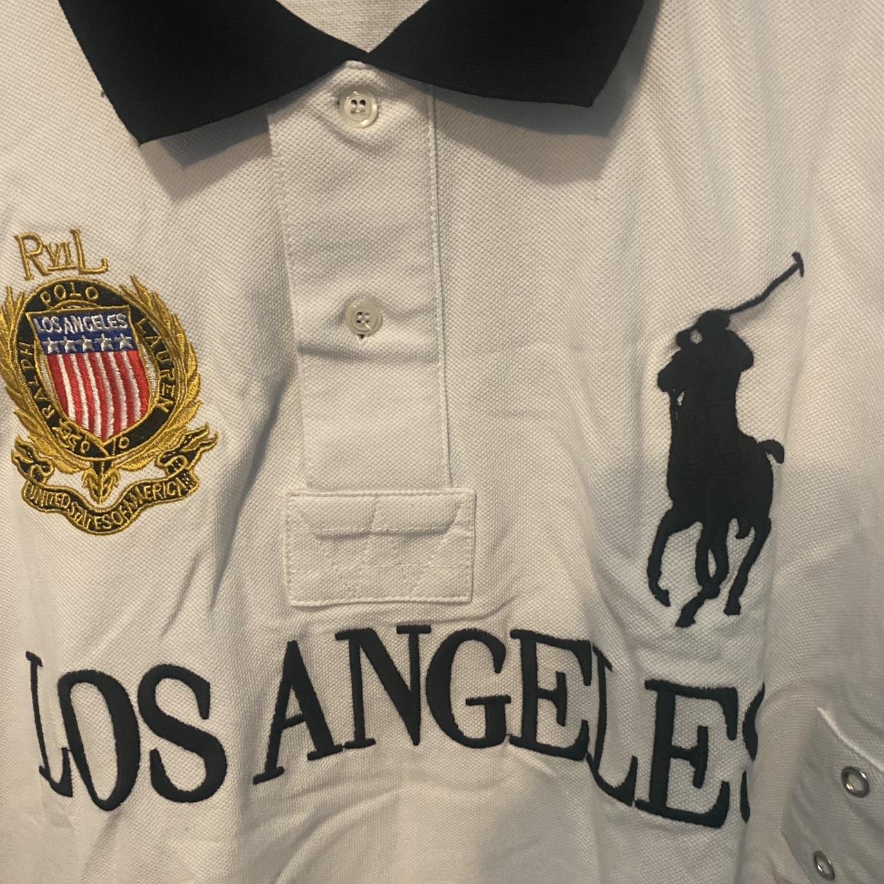 Polo Ralph Lauren Polo T-Shirt Los Angeles Big Pony | Depop