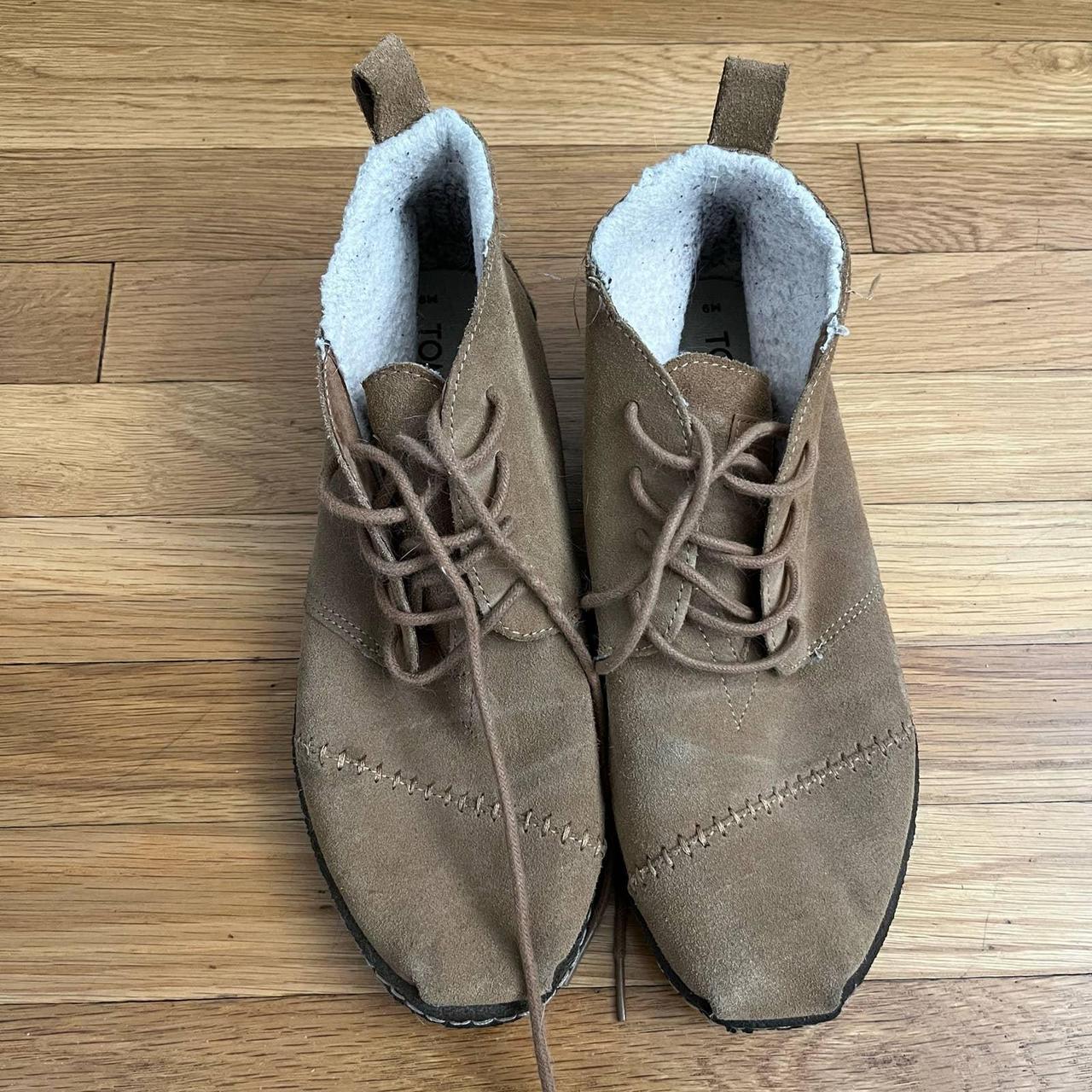 Toms shearling clearance boots