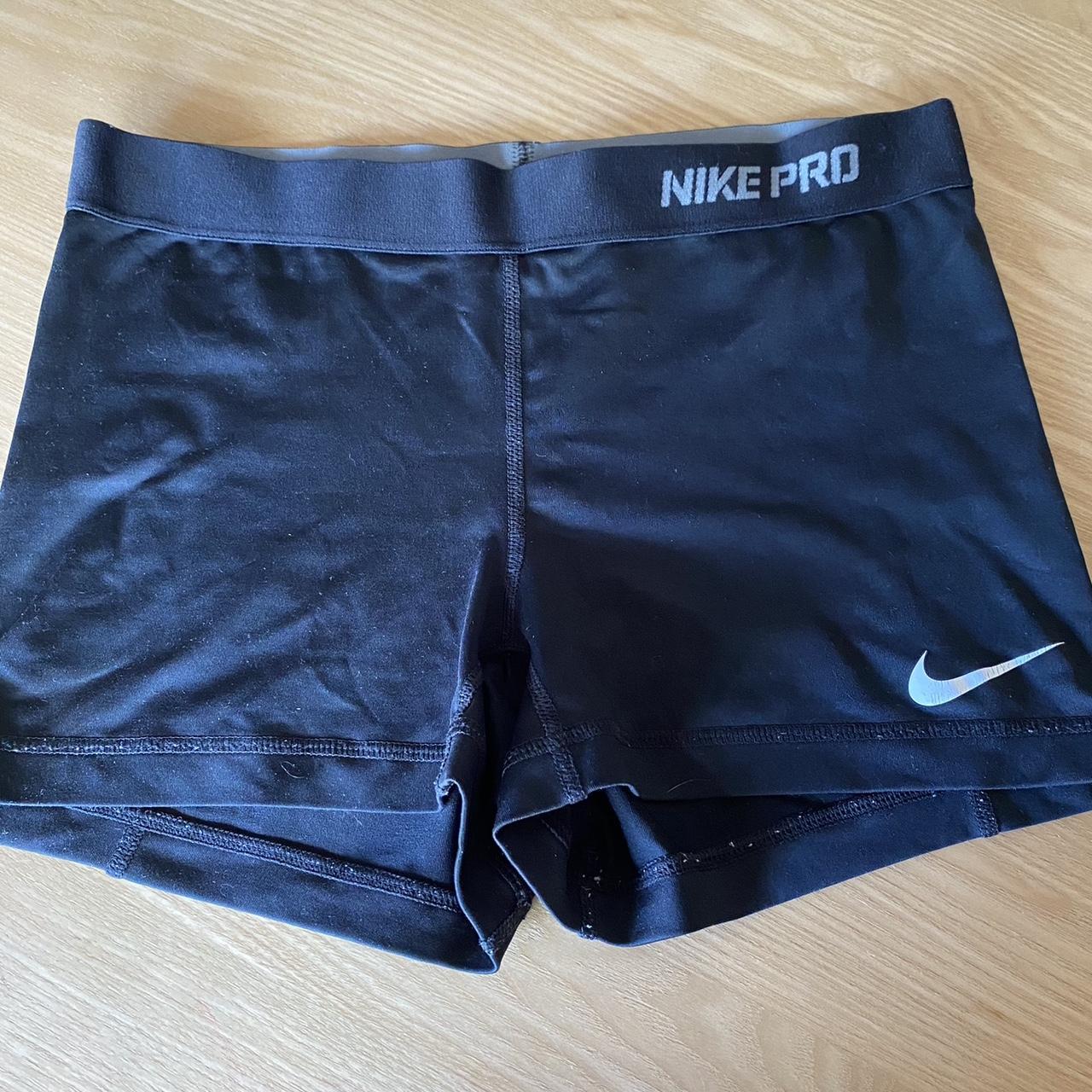 Size Medium Nike Pro Bike Shorts Black Worn Depop 4200