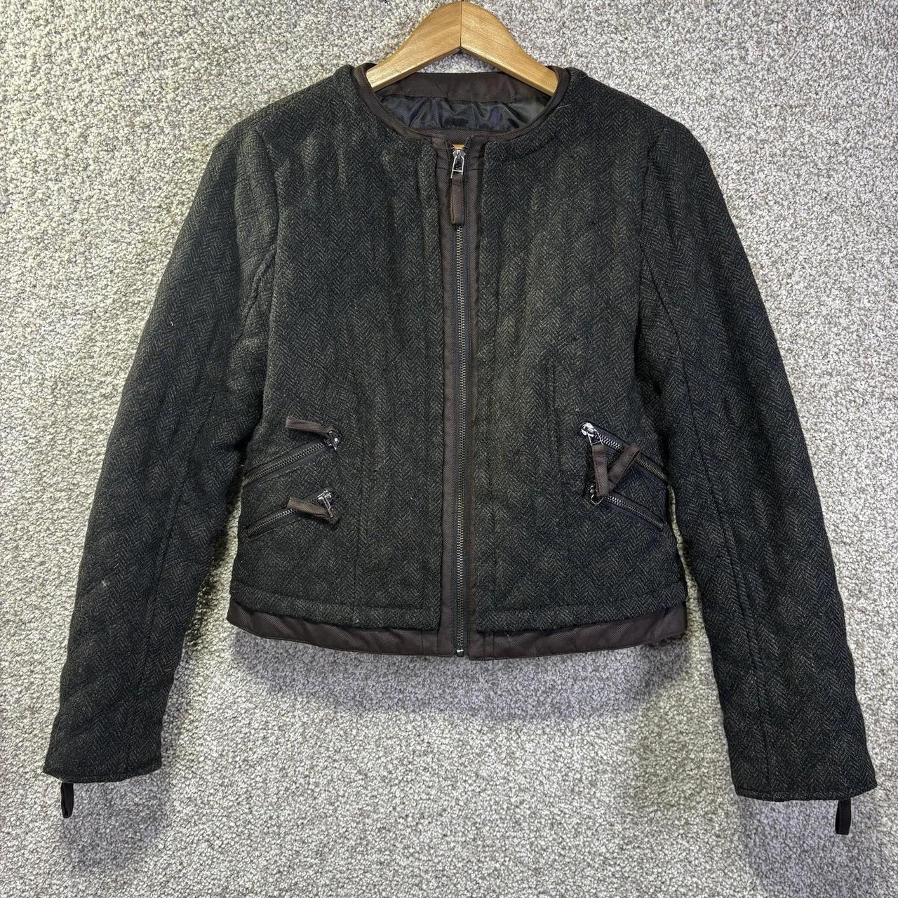 Women's Jacket - Grey - L – Zara Basic Jacket Wom… - image 1