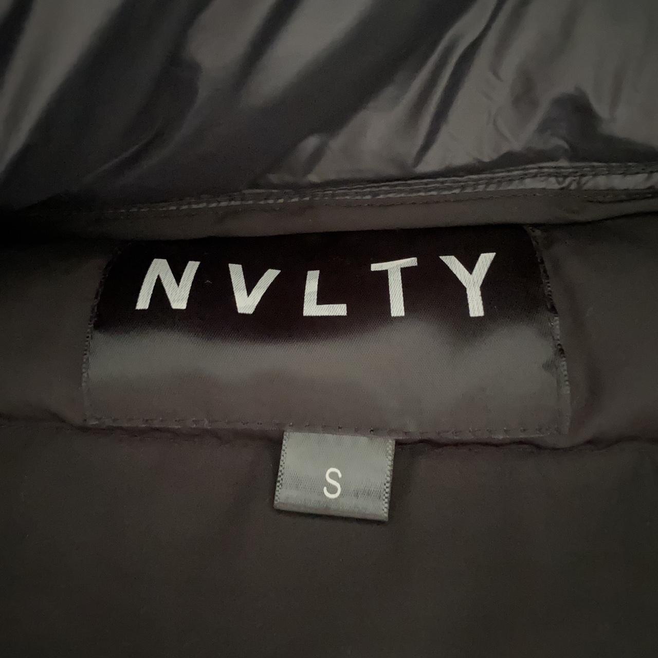 NVLTY Men's Black Coat | Depop
