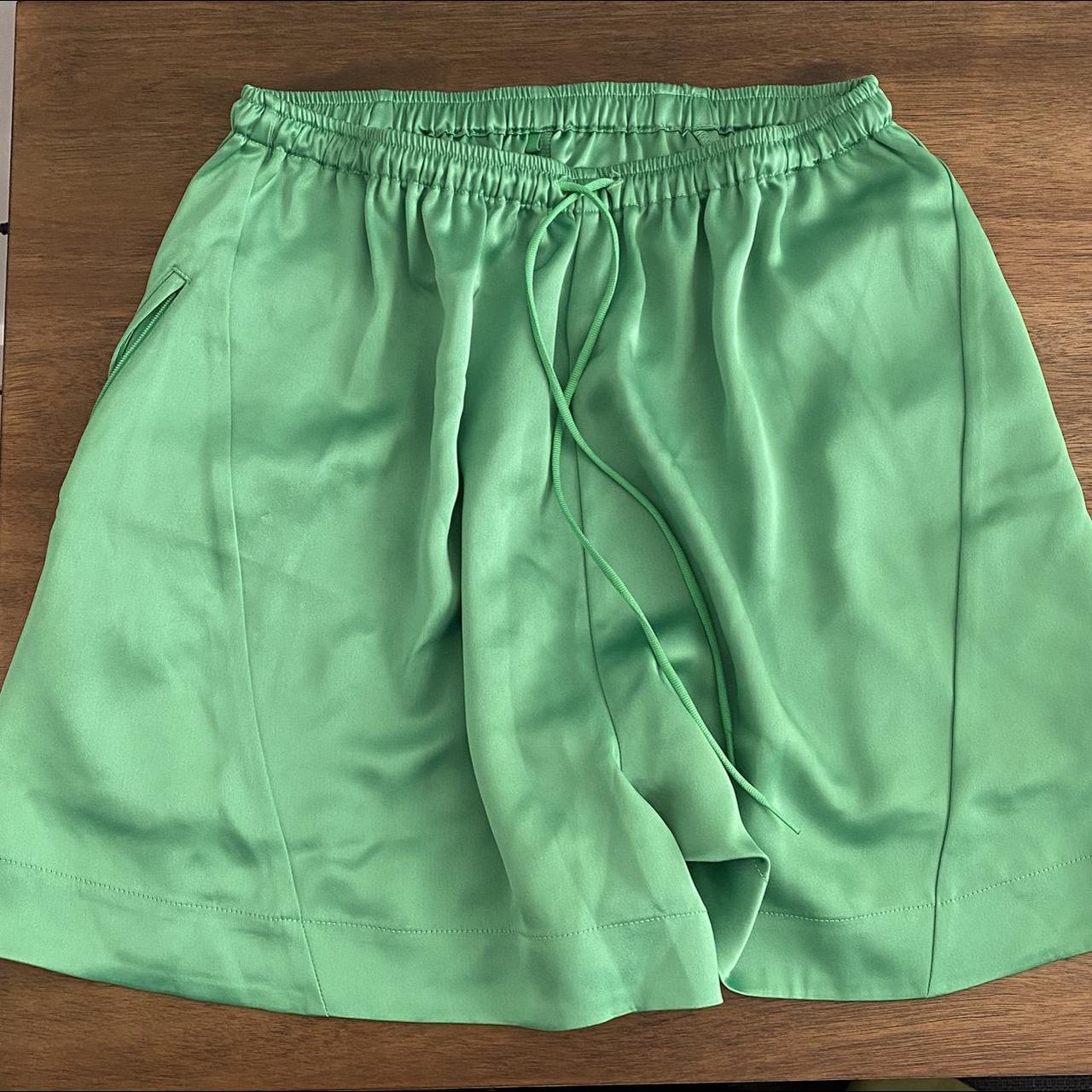 y-3-green-shorts-new-never-worn-depop
