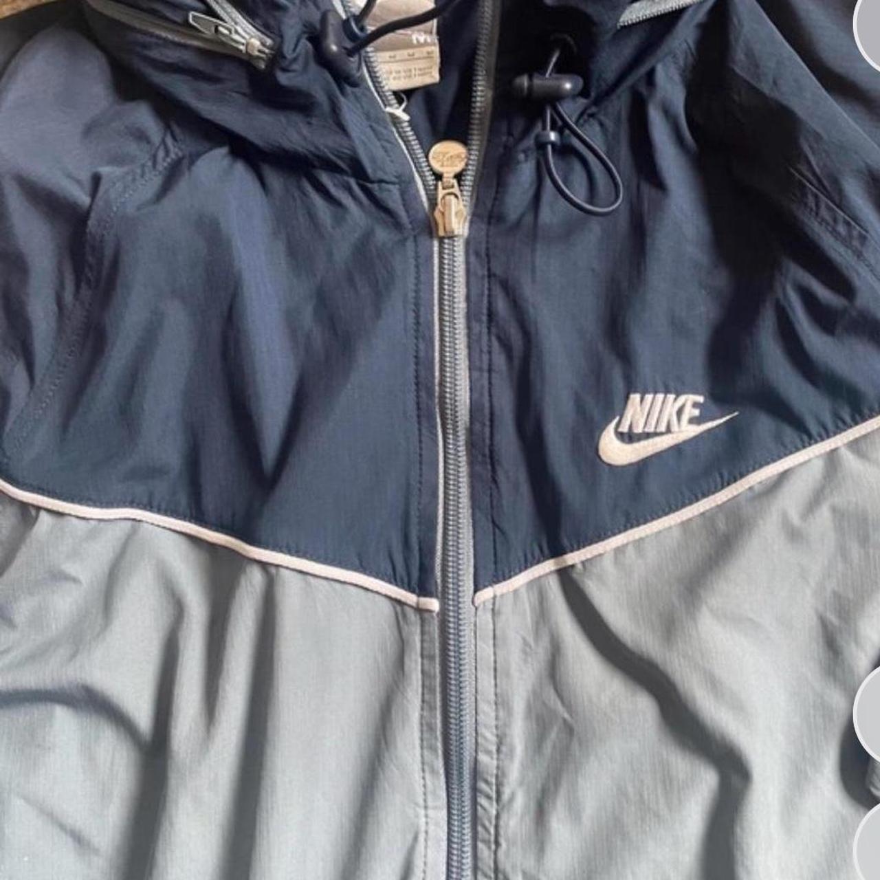 Nike zip up jacket/windbreaker size medium In good... - Depop