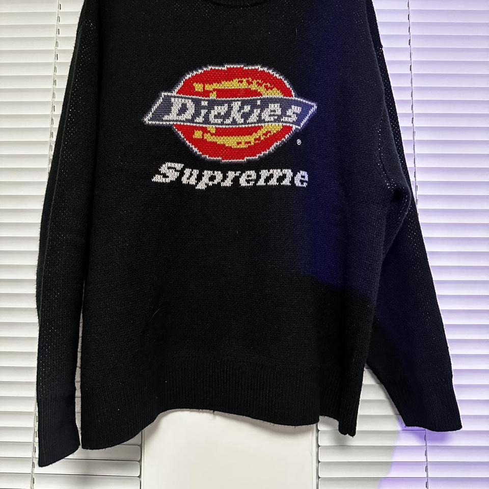 Dickies x Supreme rainbow knit sweater - Depop