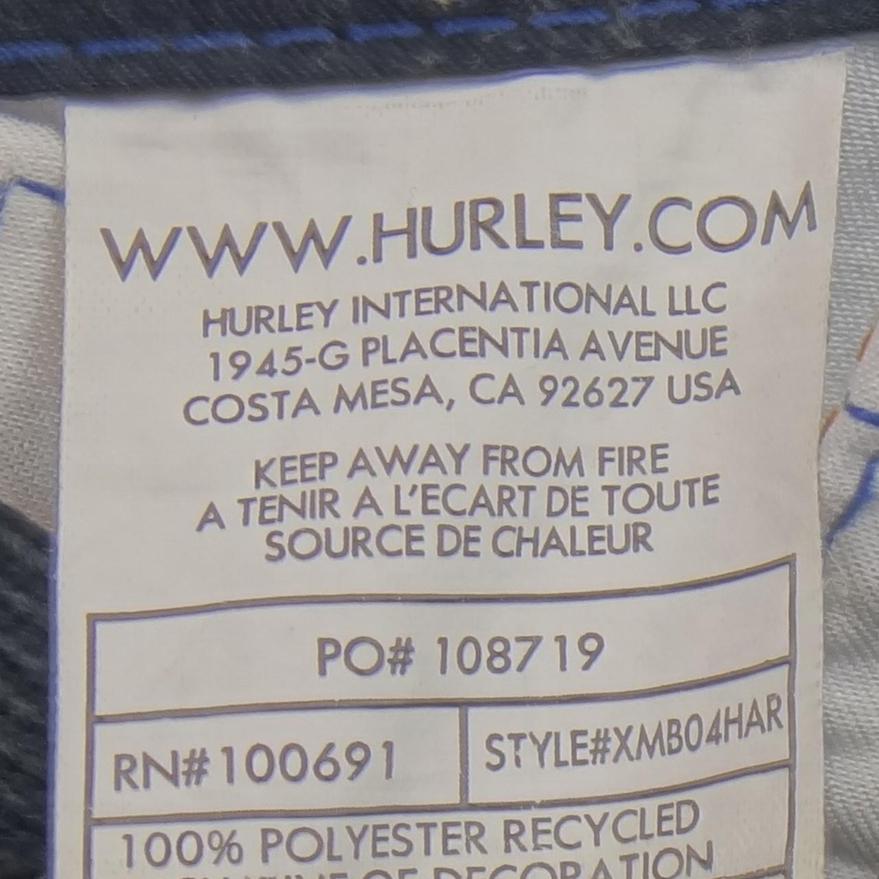 Hurley rn100691 2024