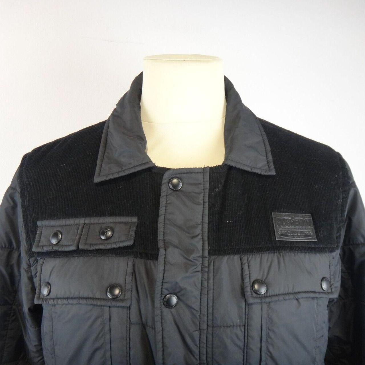 Marc Ecko Jacket Mens Small Black Cut & Sew Metal...