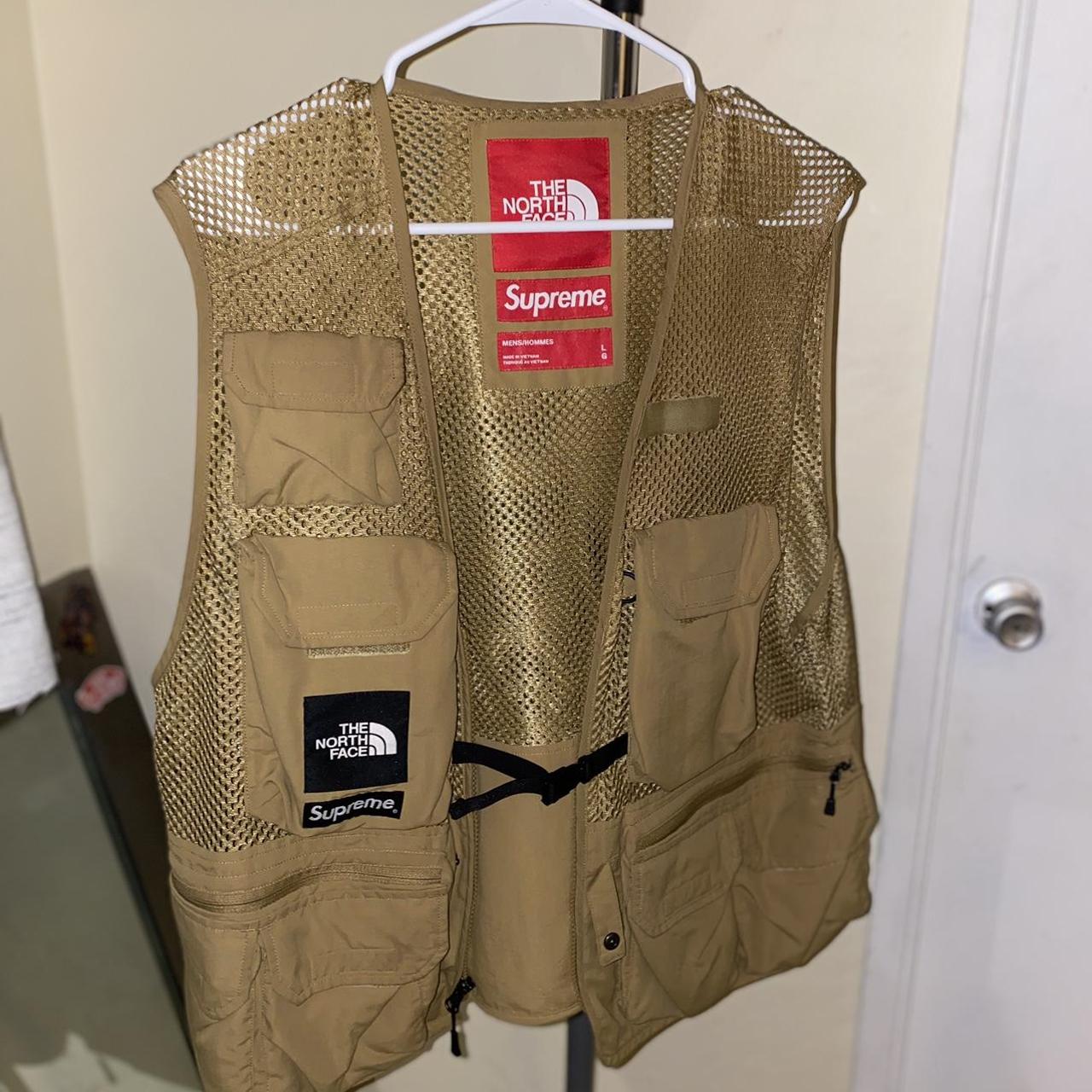 Supreme northface cargo vest :) Perfect for fishing... - Depop
