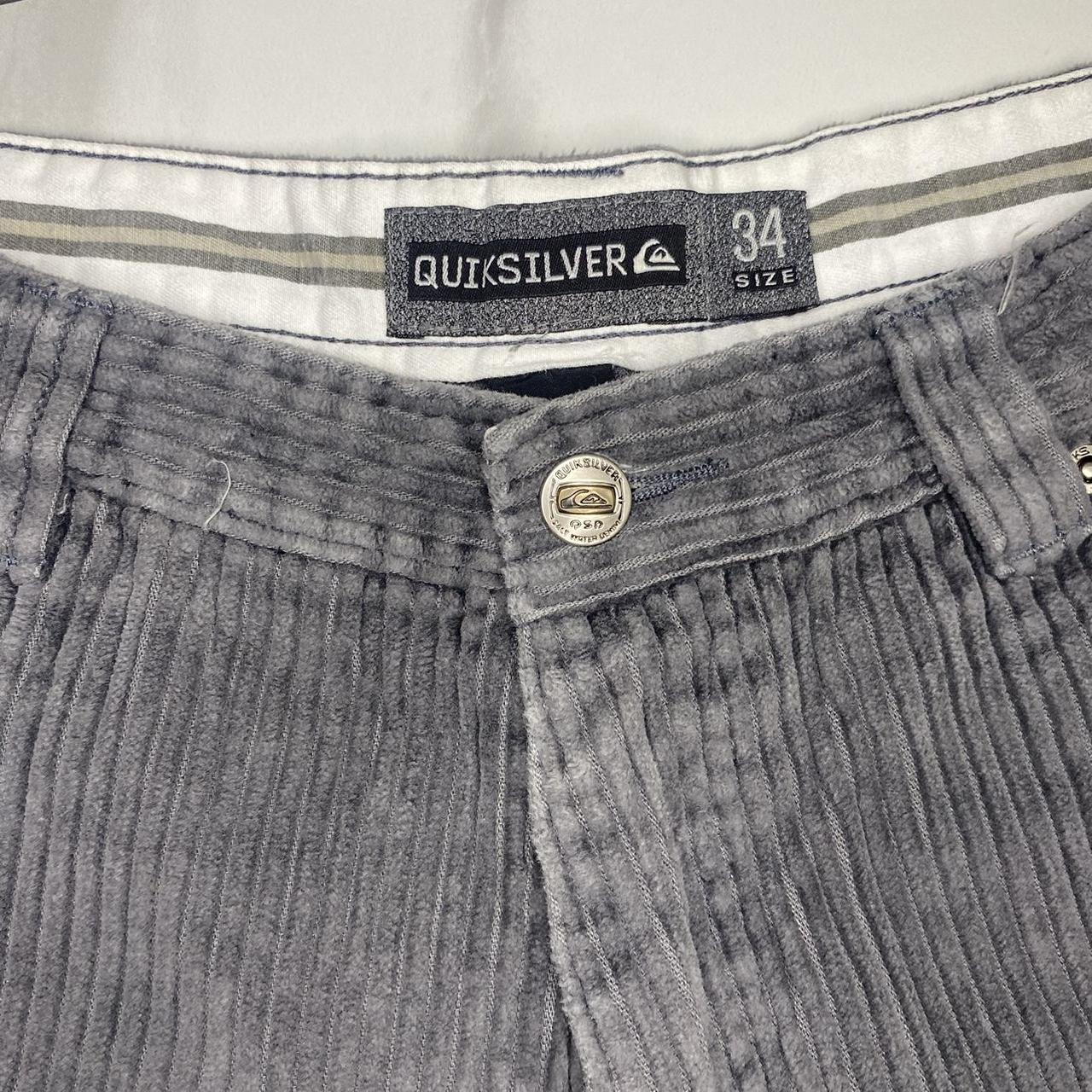 Vintage Quick silver grey corduroy shorts... Depop