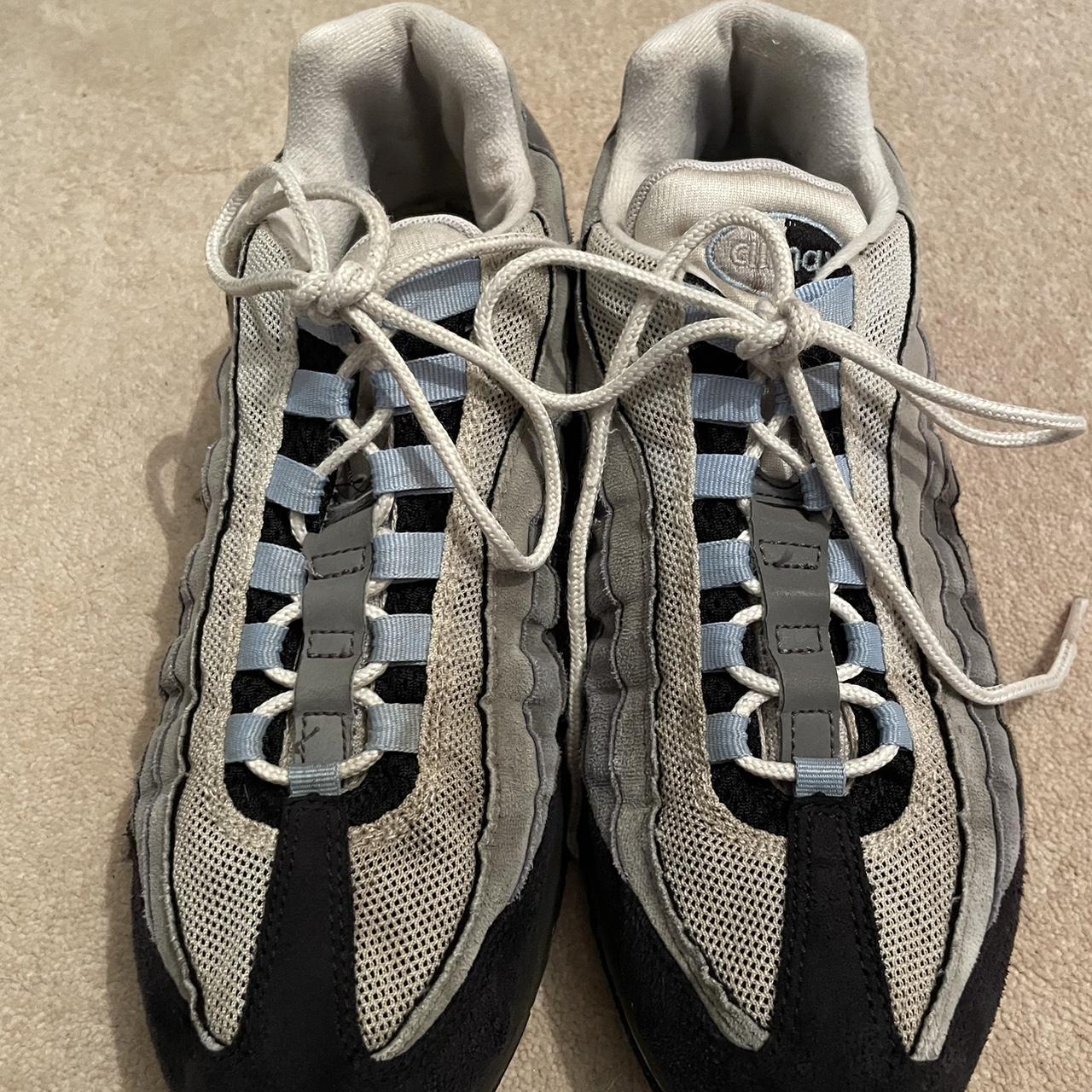 Air Max 95s Og Aluminiums Slight Rip In The Left Depop