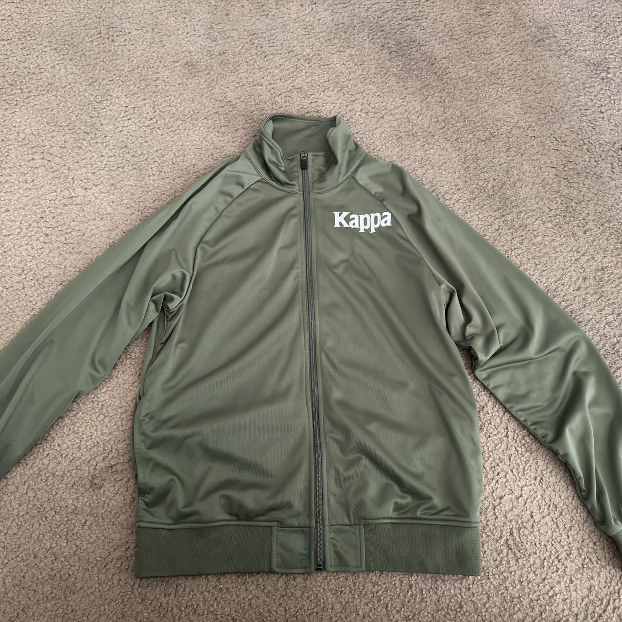 Olive green kappa on sale jacket