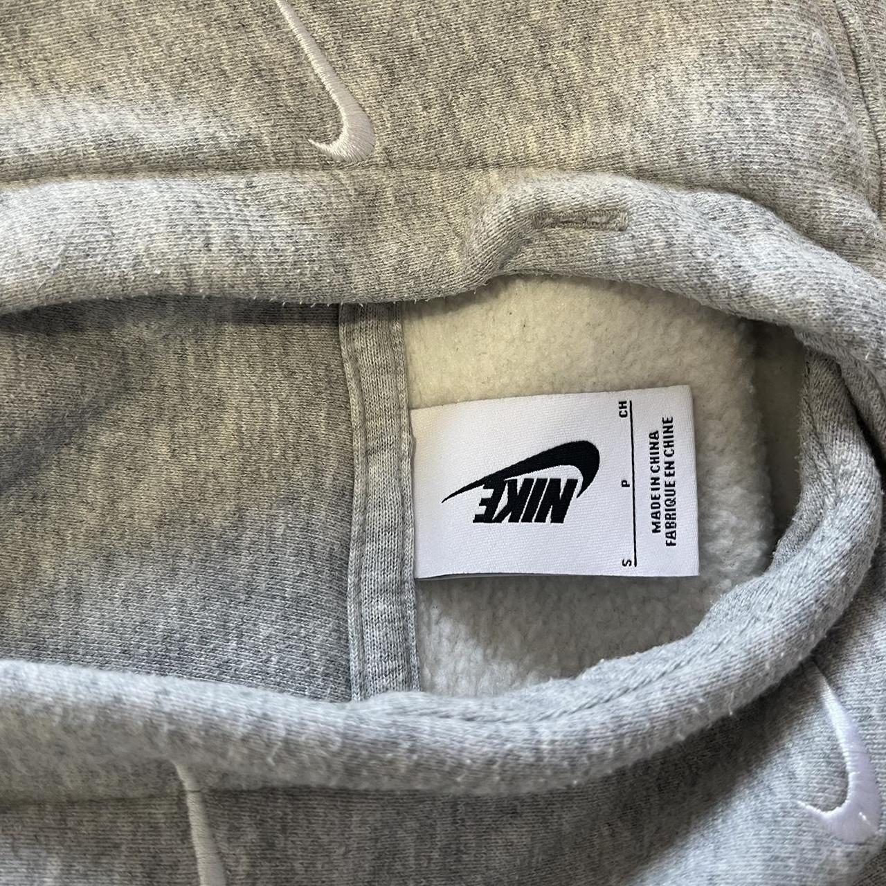nike nrg swoosh hoodie grey
