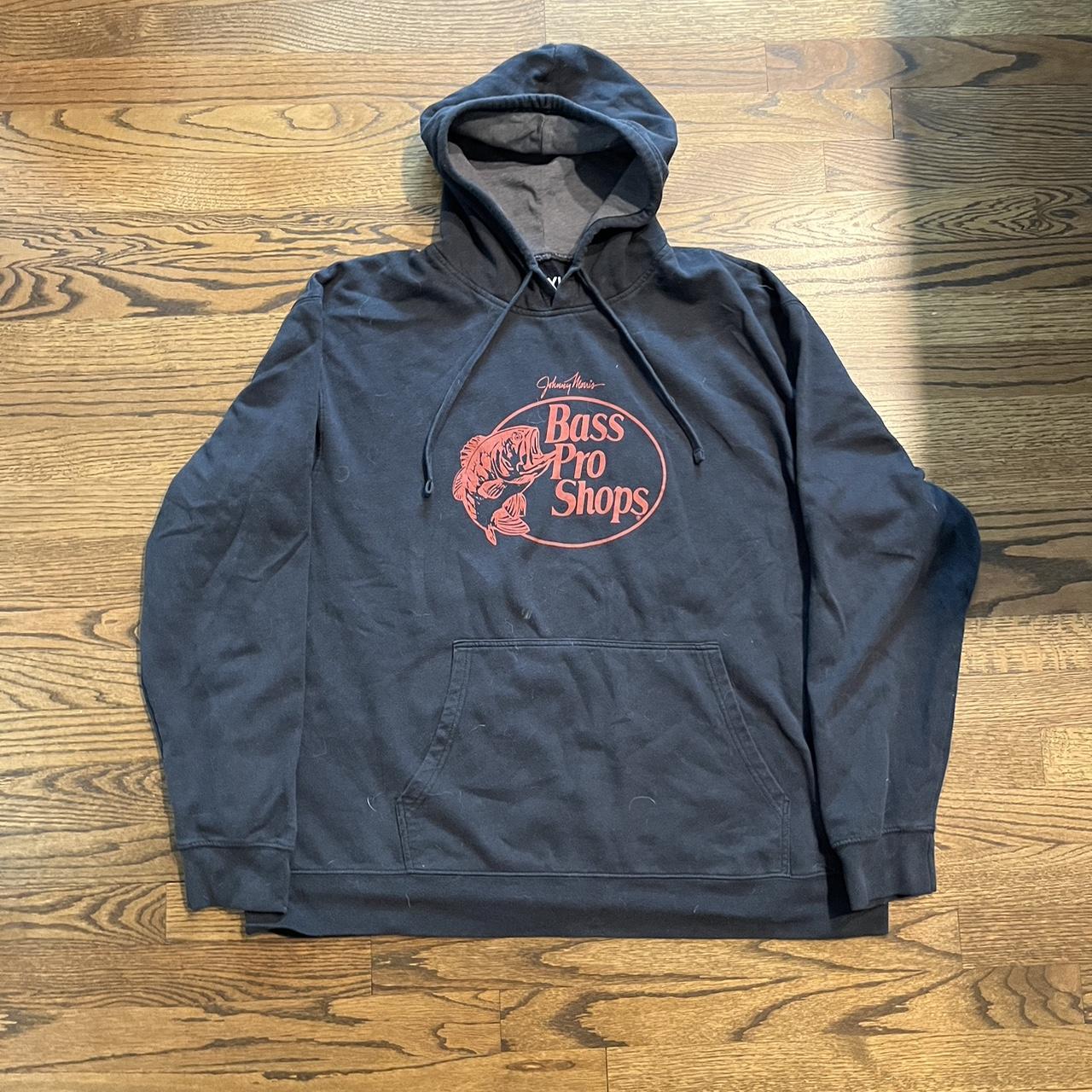 Bass Pro Shop Hoodie Condition: Excellent Size: XL - Depop