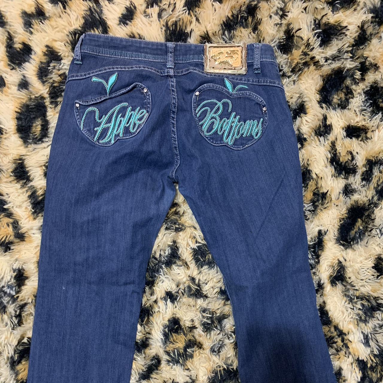 We Dont Talk About Apple Bottem Jeans Apple bottom jeans Women’s size 9/10 - Depop