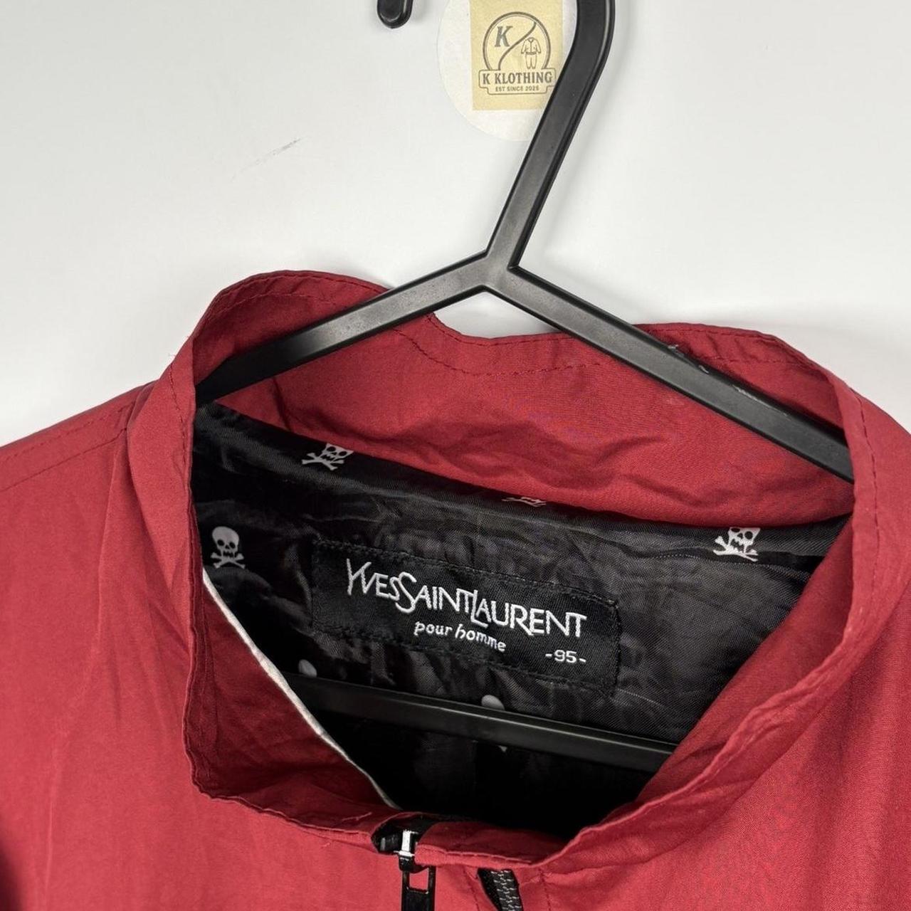 Vintage YSL Yves Saint Laurent Zip Up Jacket Size | Depop