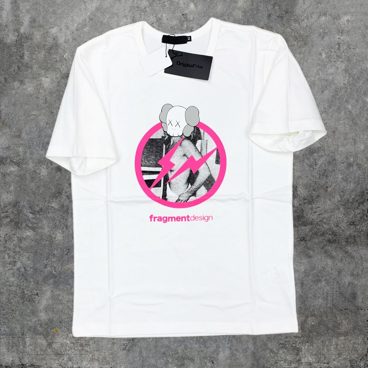 OriginalFake x Fragment Design Girl Circle White...