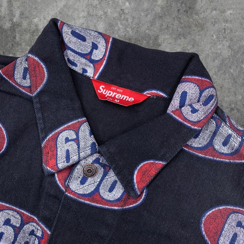 Supreme 666 denim outlet jacket