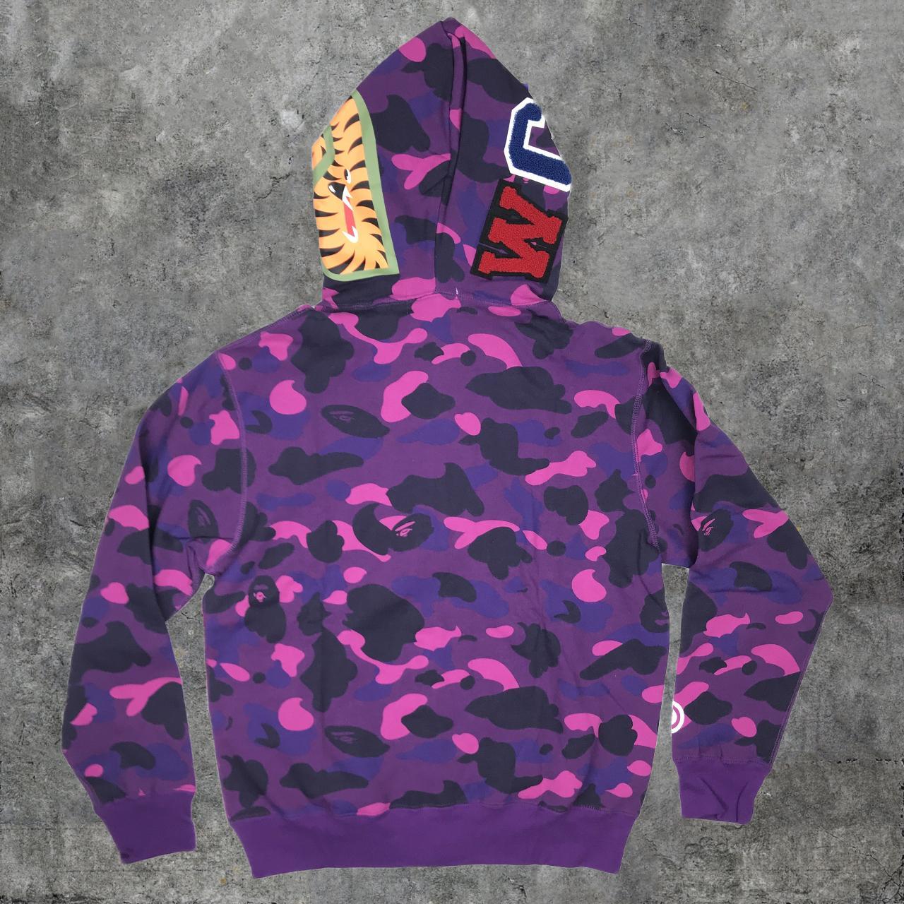 Bape Shark purple camo New New New Supreme bape - Depop