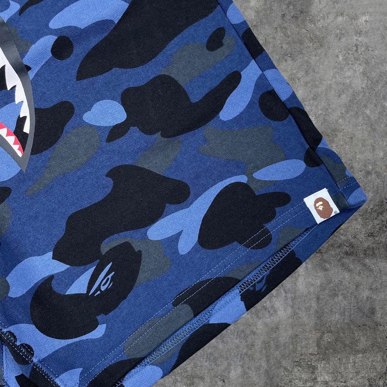 Bape on sale shark blue