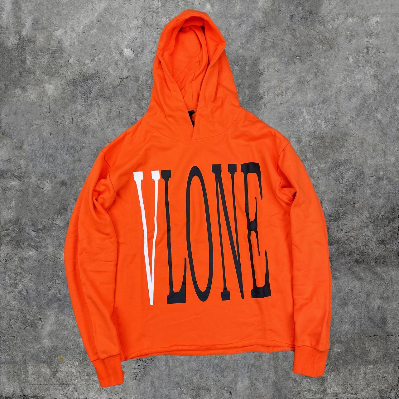 Vlone hoodie orange