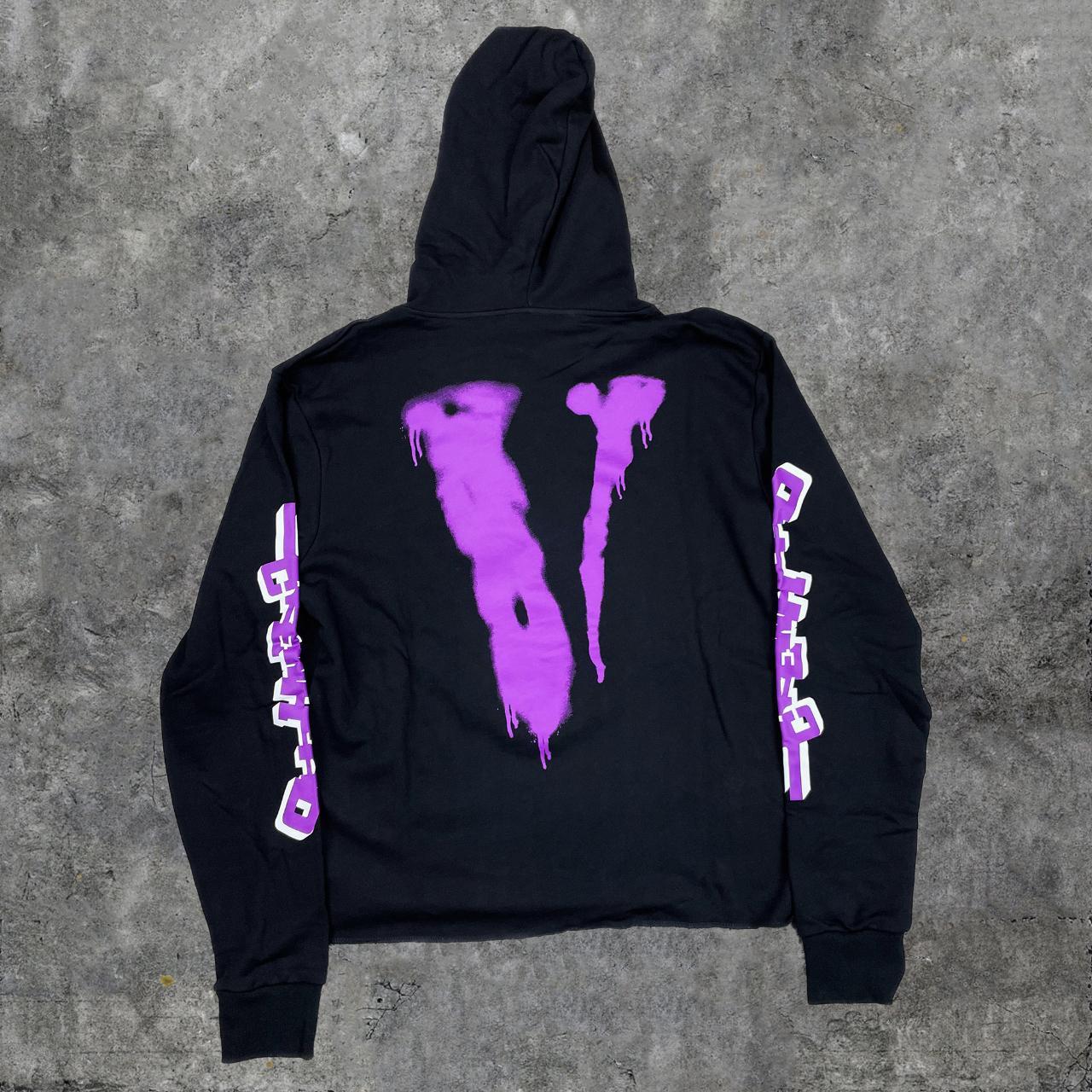 Purple 2024 vlone hoodie