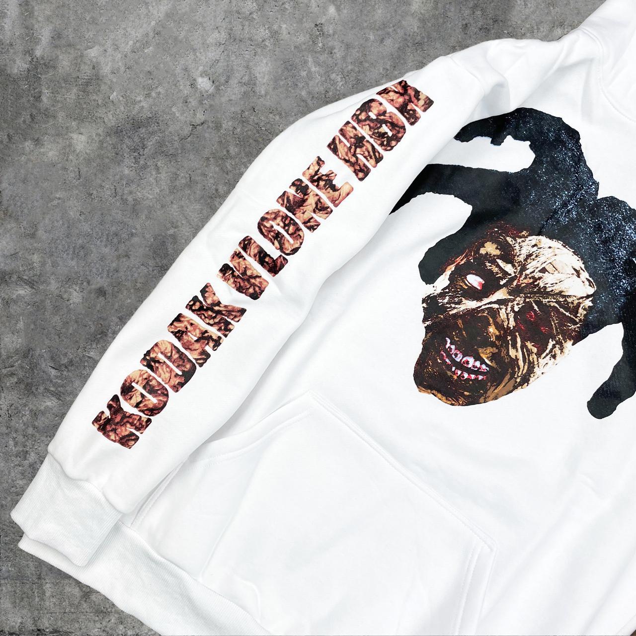 Kodak Black x Vlone Zombie White T-Shirt For Sale