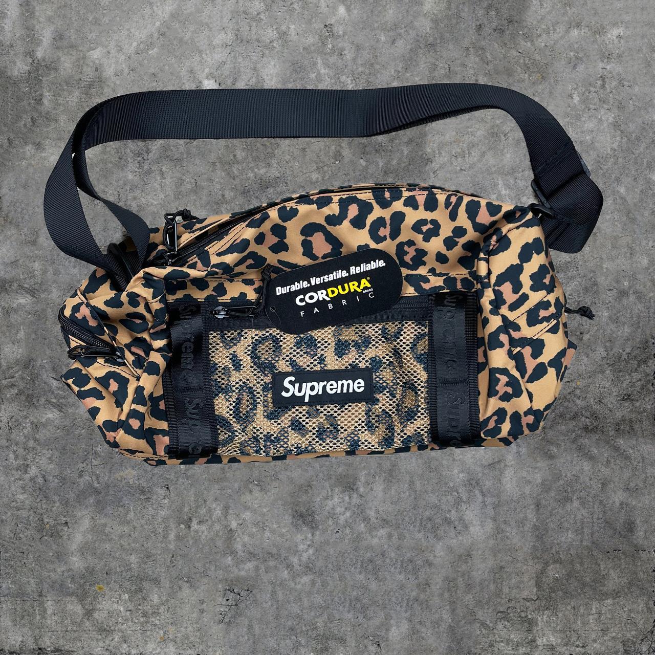 Supreme FW20 Leopard Mini Duffle Bag 🏆 Trusted... - Depop